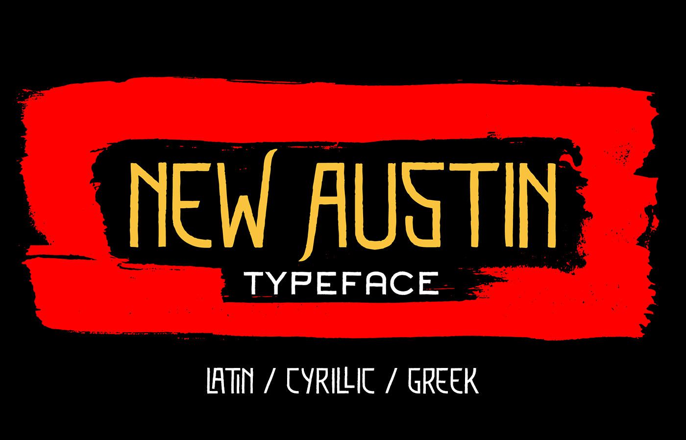 Шрифт New Austin Cyrillic