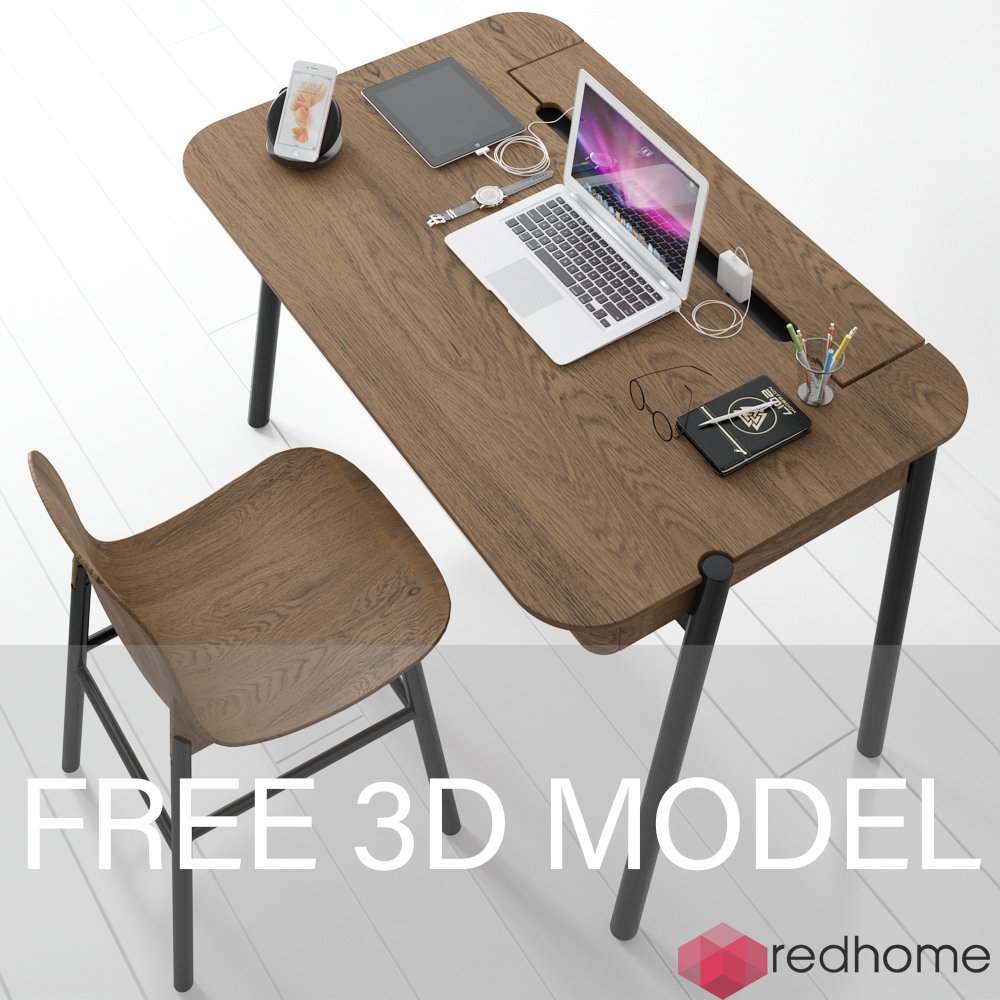 Table Model / 3d max + RedShift render