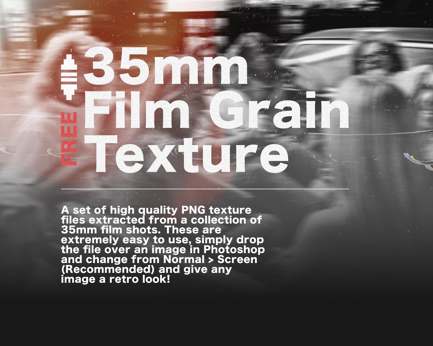 FREE 35mm Film Grain Texture