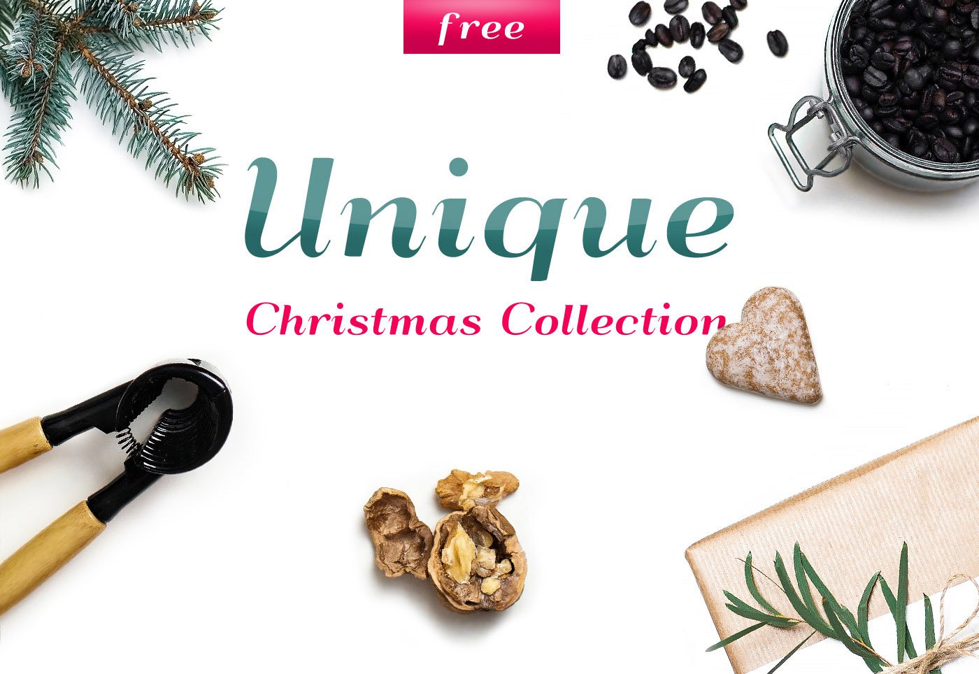 Free PSD Christmas Mockups Collection