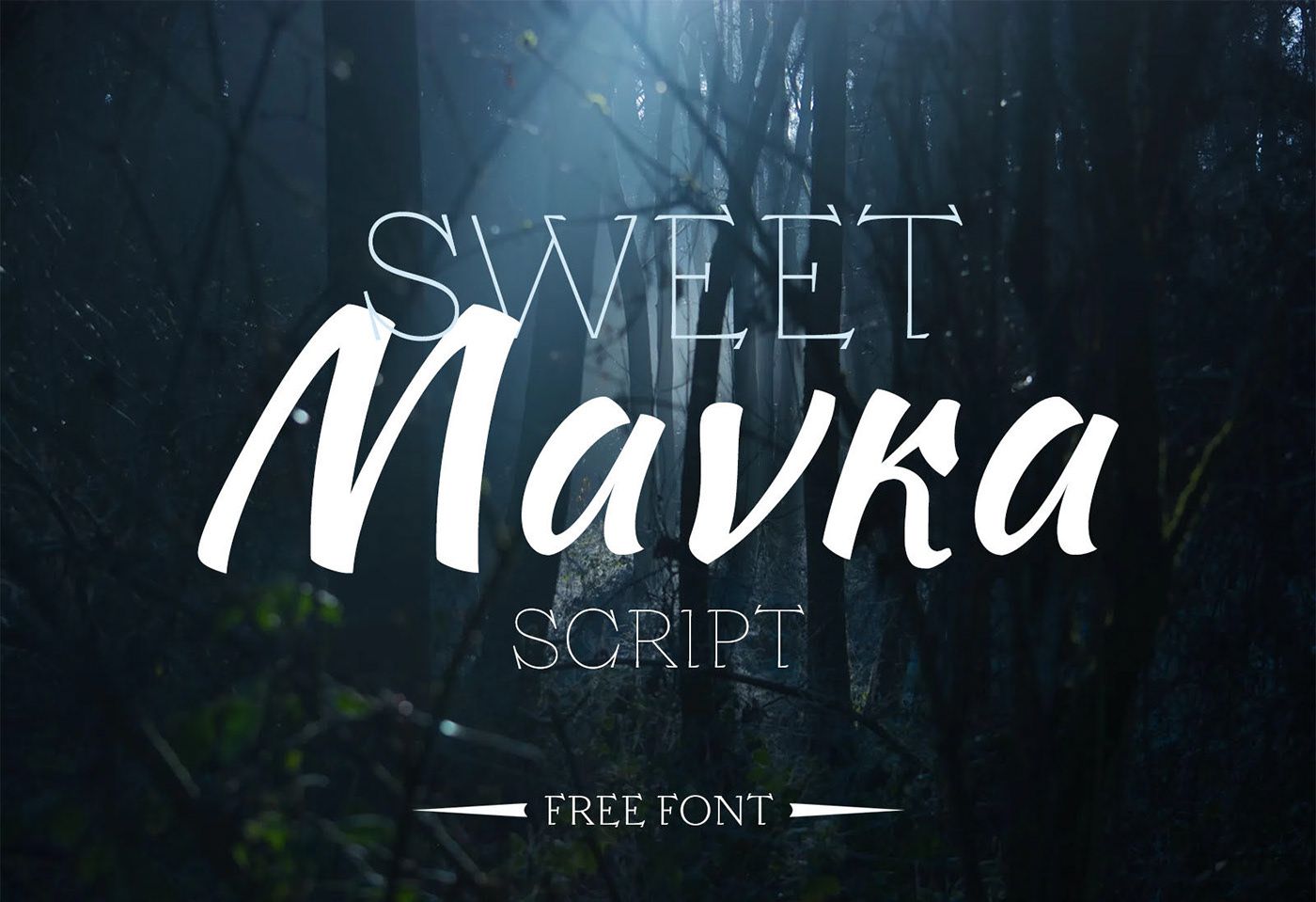 Шрифт Sweet Mavka Script Cyrillic